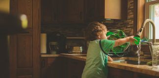 Toddler at Sink | Central Mass Mom