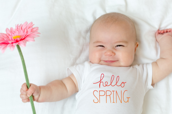 Spring Time Change Baby