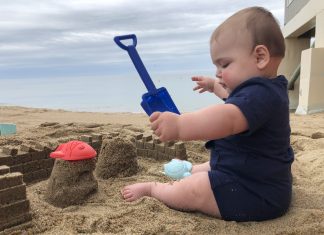 Baby's First Beach Trip | Central Mass Mom