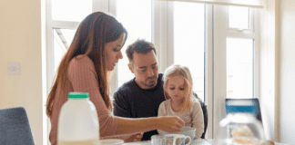Someday I'll eat a hot meal again -Family Eating Breakfast | Central Mass Mom