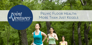 women running pelvic floor health