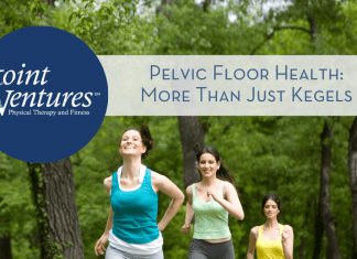 women running pelvic floor health