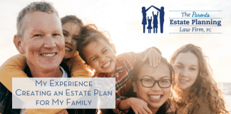 Smiling family with an Estate Plan