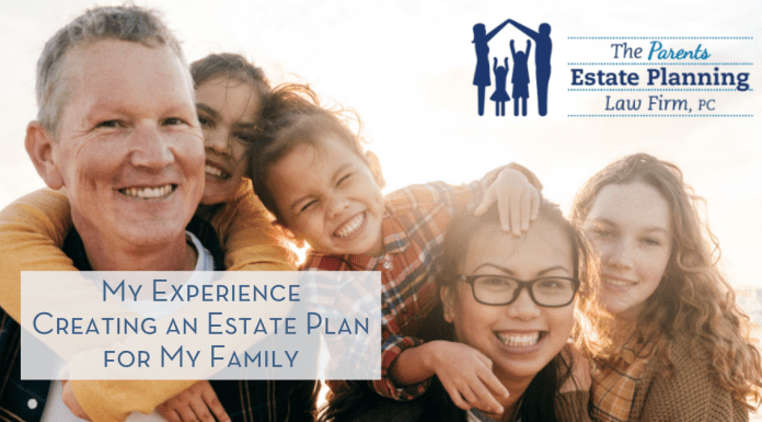 Smiling family with an Estate Plan
