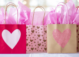 Variety of Valentine's Gift Bags - Fun Valentine's Day Gift Ideas