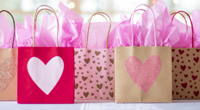 Variety of Valentine's Gift Bags - Fun Valentine's Day Gift Ideas