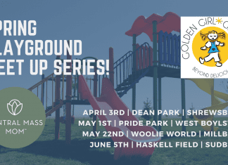 Playgrounds in Central Mass - Spring Playground Meet Up Series