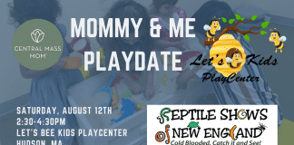 Mommy & Me Playdate at Let's Bee Kids in Hudson, MA