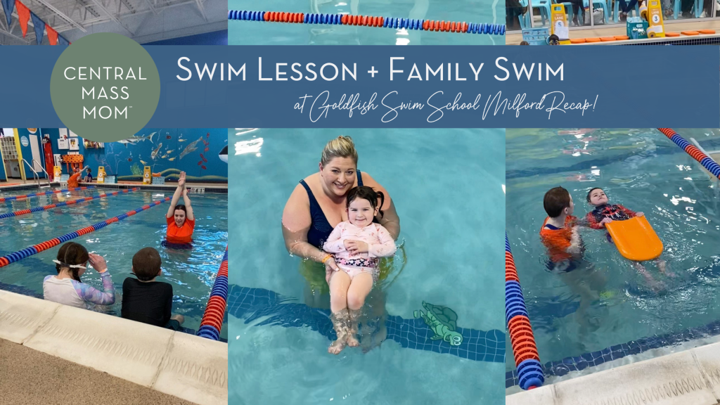 Swim Lesson & Family Swim at Goldfish Swim School Milford Recap!