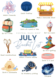 july bucket list
