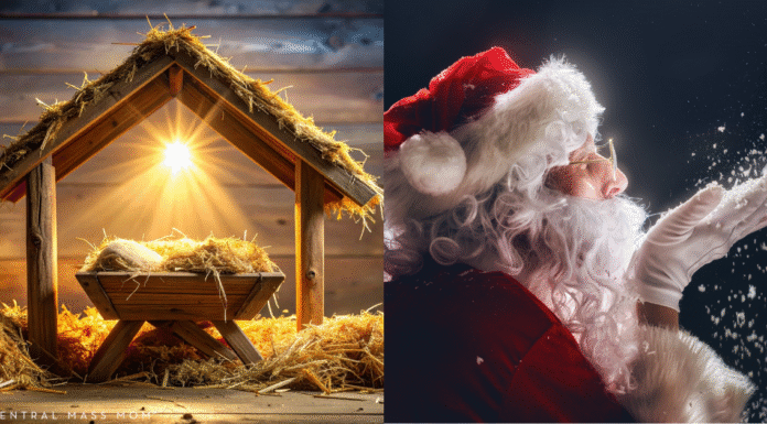Santa vs. No Santa :: Two Moms Share Their Different Christmas Traditions