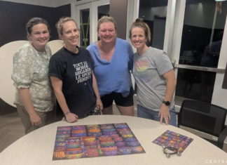 The Hottest Moms’ Night Out: Competitive Puzzling